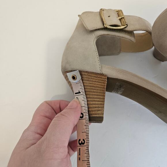 Paul Green Violet Sabina Combo Ankle Straps Heeled Sandals Women's Size 7.5 - Picture 12 of 15